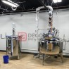 Hot Sale 200L Copper Alcohol Distillation Equipment for Whiskey Vodka Gin